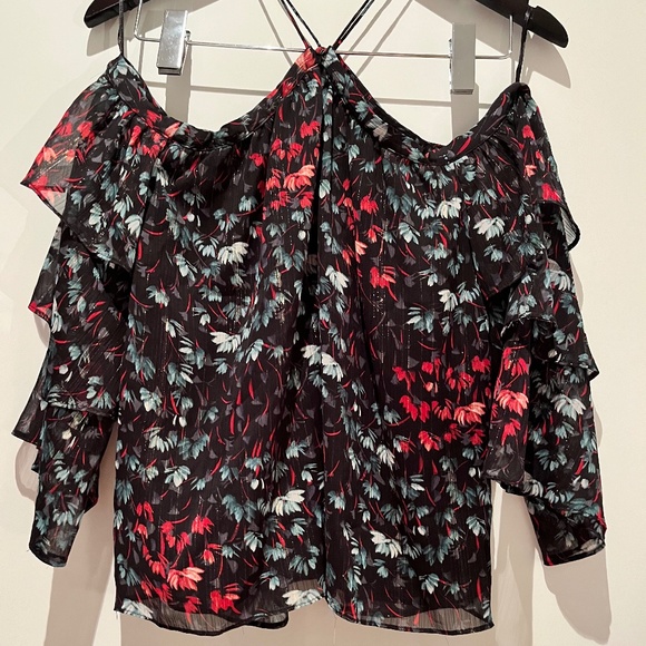 1.STATE Off-the-shoulder blouse (NWOT) - Picture 3 of 10